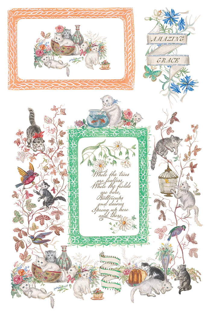 Transfer | EMILY CLARE | IOD Iron Orchid Designs