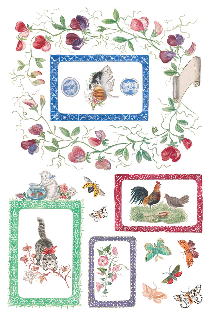 Transfer | EMILY CLARE | IOD Iron Orchid Designs