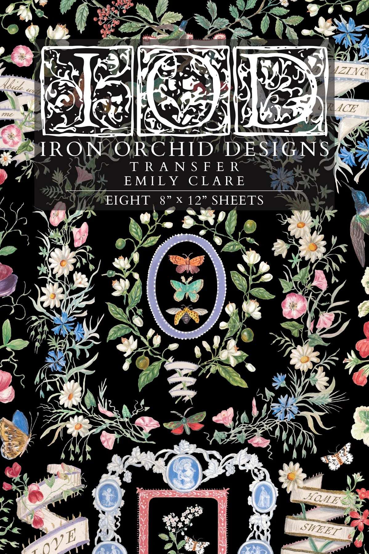 Transfer | EMILY CLARE | IOD Iron Orchid Designs