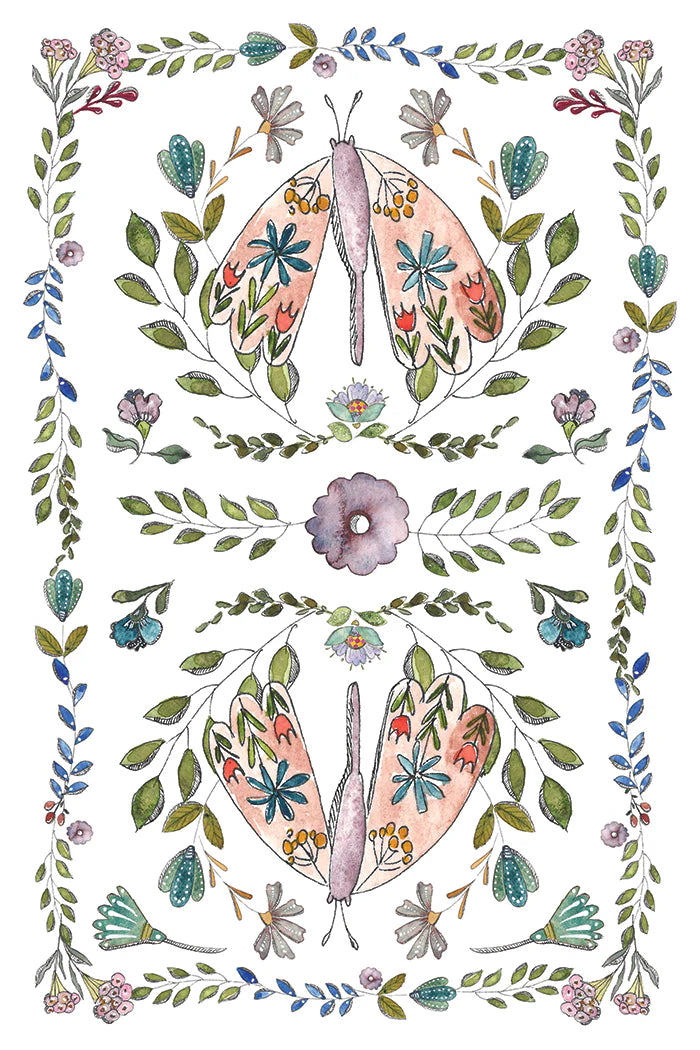 PRE-ORDER Transfer | FERN FABLES | IOD Iron Orchid Designs