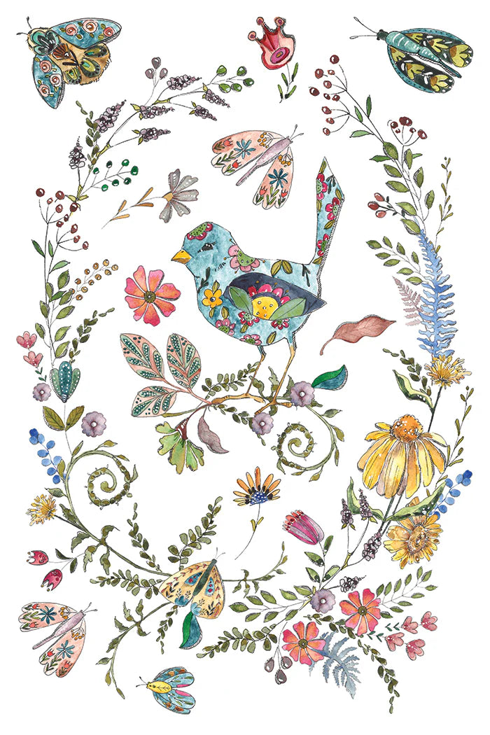 PRE-ORDER Transfer | FERN FABLES | IOD Iron Orchid Designs