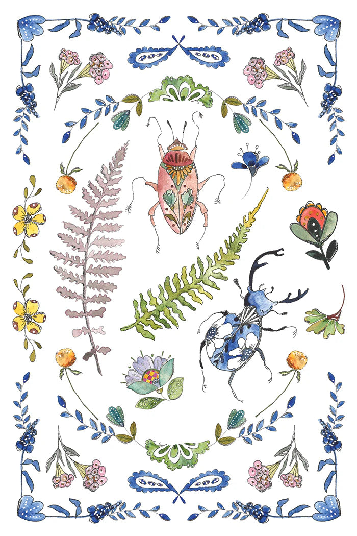 PRE-ORDER Transfer | FERN FABLES | IOD Iron Orchid Designs