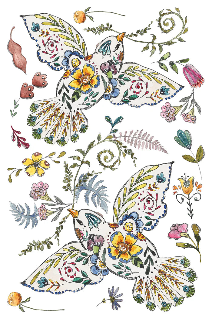 PRE-ORDER Transfer | FERN FABLES | IOD Iron Orchid Designs