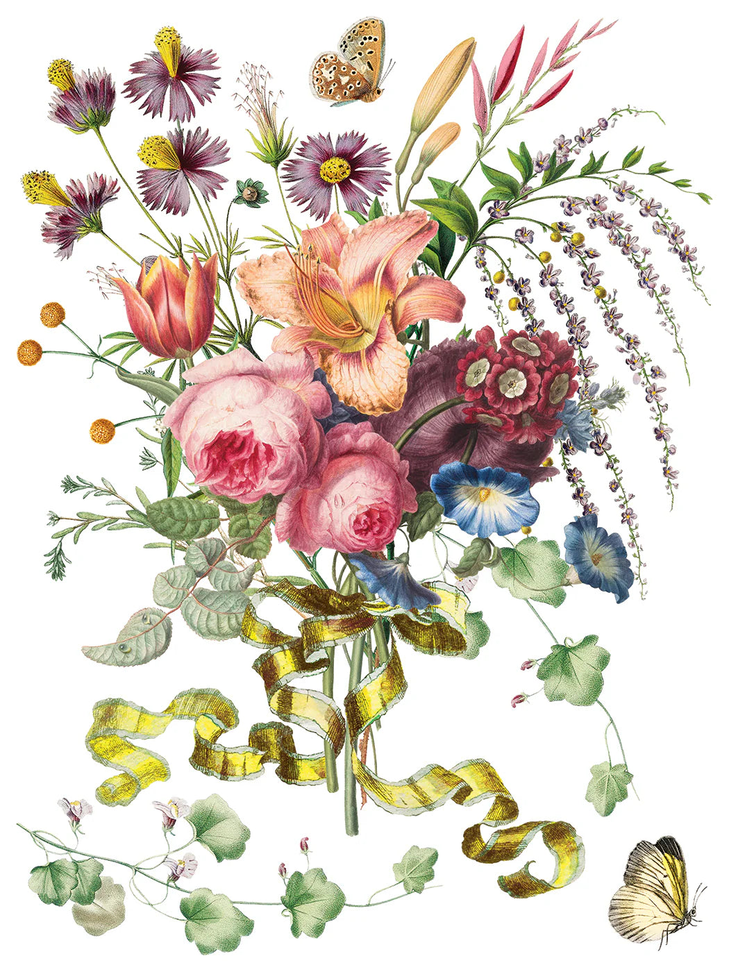 Transfer | MARCHE DES FLEURS | IOD Iron Orchid Designs