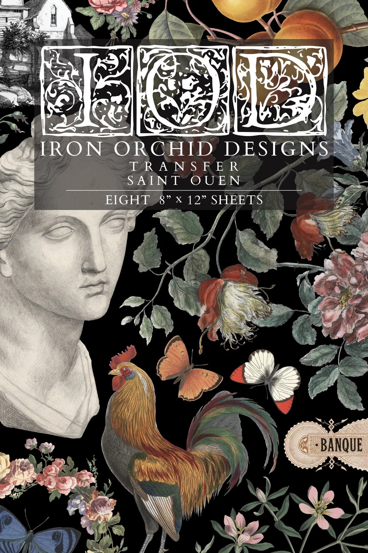 Transfer | SAINT OUEN | IOD Iron Orchid Designs