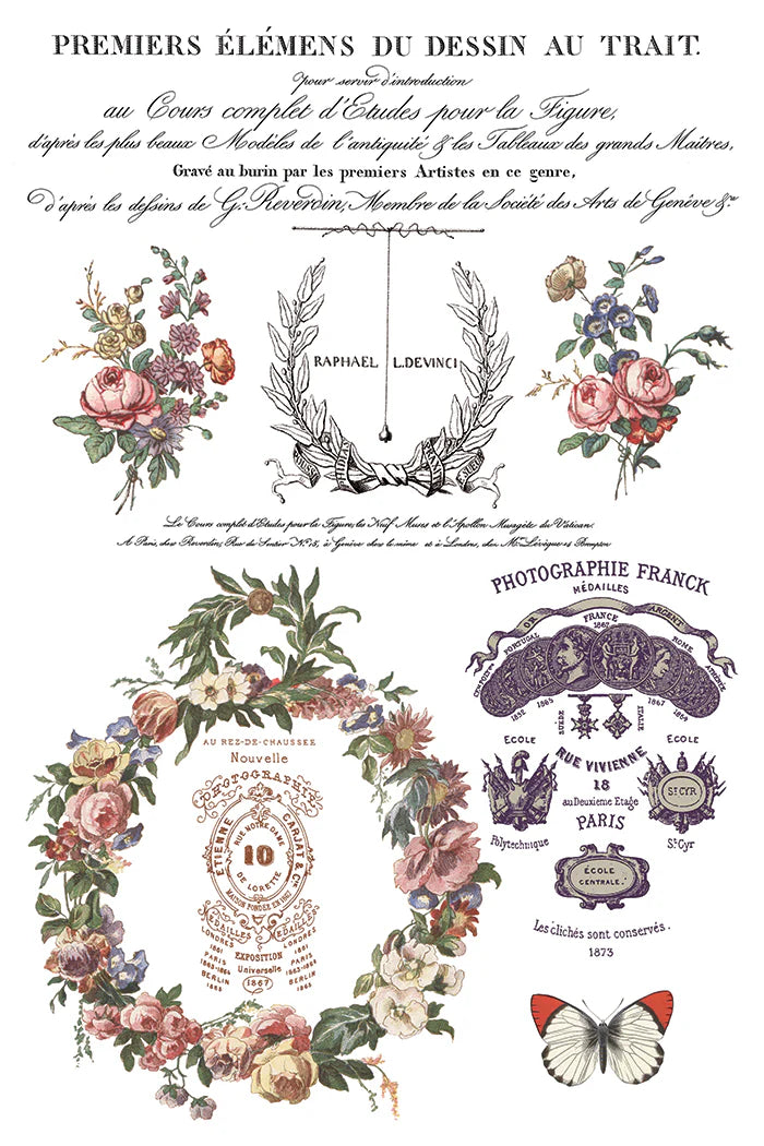 Transfer | SAINT OUEN | IOD Iron Orchid Designs