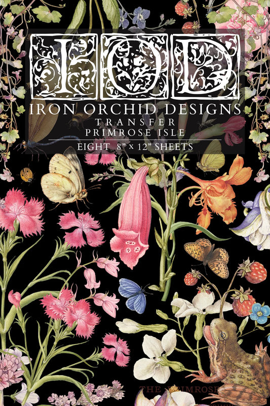 Transfer | PRIMROSE ISLE | IOD Iron Orchid Designs