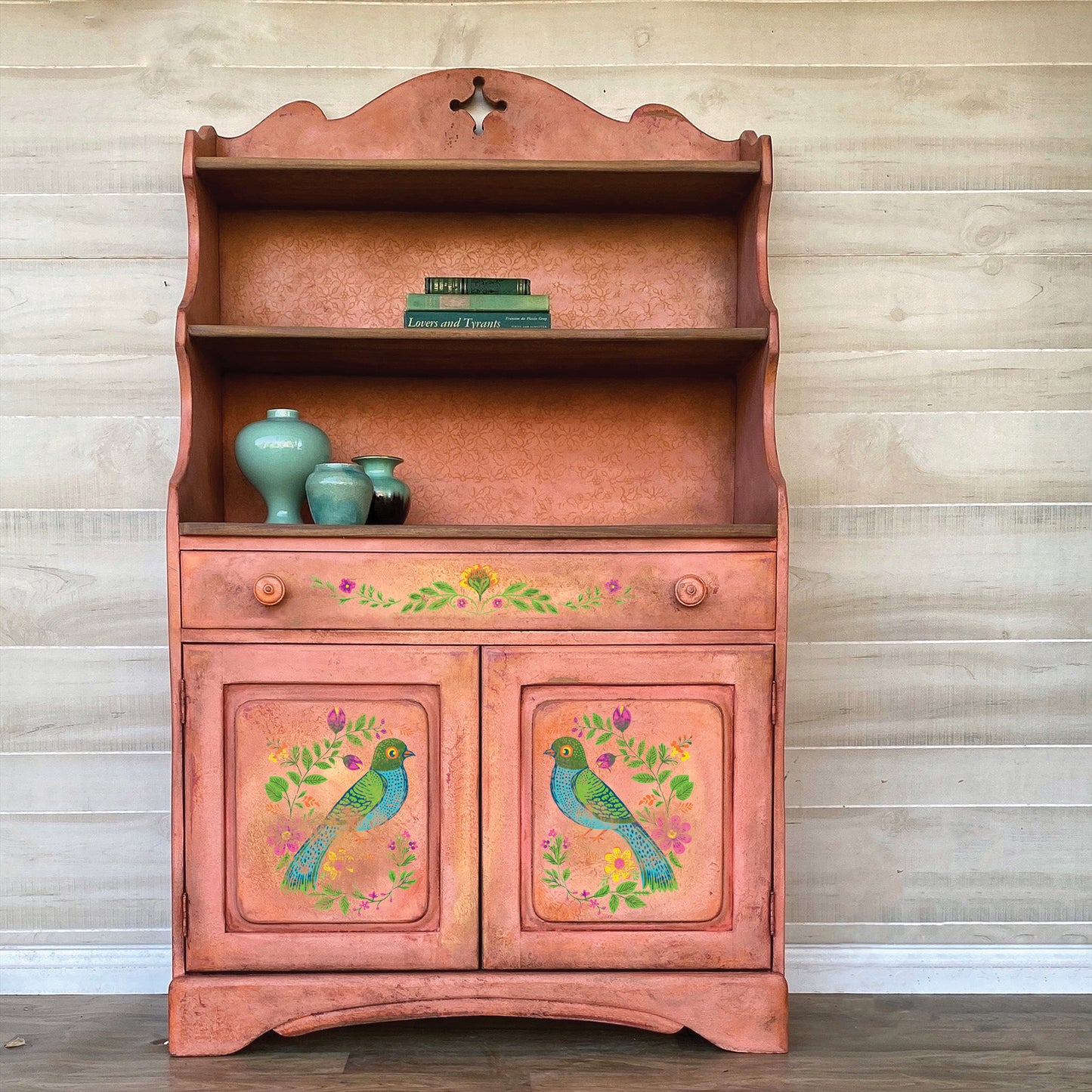 Paint Inlay | VIDA FLORA Designed by Debi Beard of DIY Paint | IOD Iron Orchid Designs