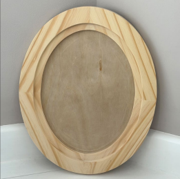 Wood Blanks | OVAL WOOD GALLERY BLANK | IOD Iron Orchid Designs