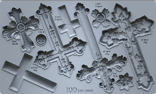 Mould | LES CROIX | IOD Iron Orchid Designs