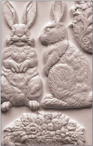 Mould | LES LAPINS | IOD Iron Orchid Designs