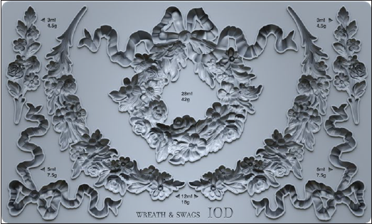Mould | WREATH & SWAGS | IOD Iron Orchid Designs