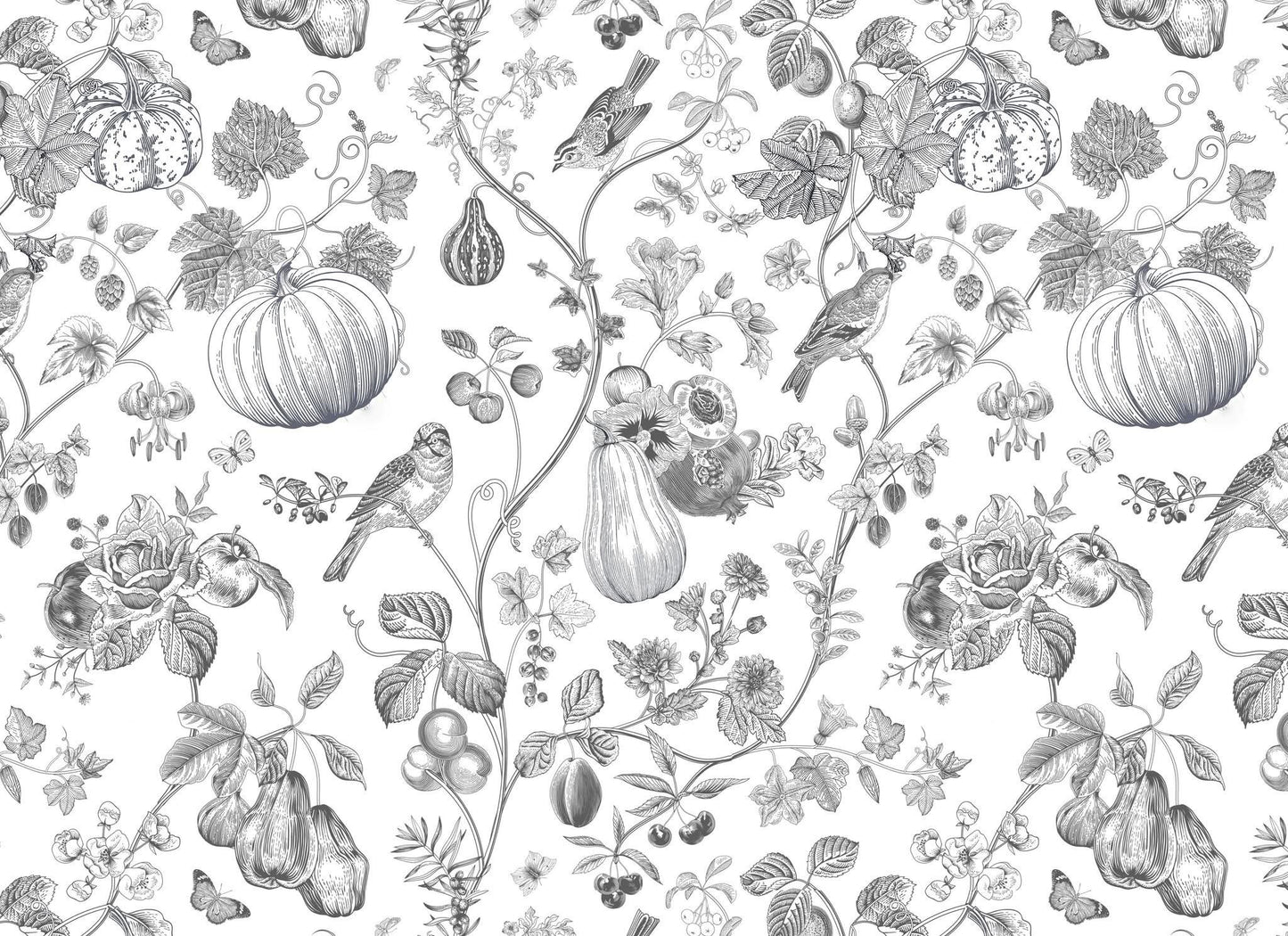 Paintable Harvest - Roycycled Decoupage Paper FREE SHIPPING