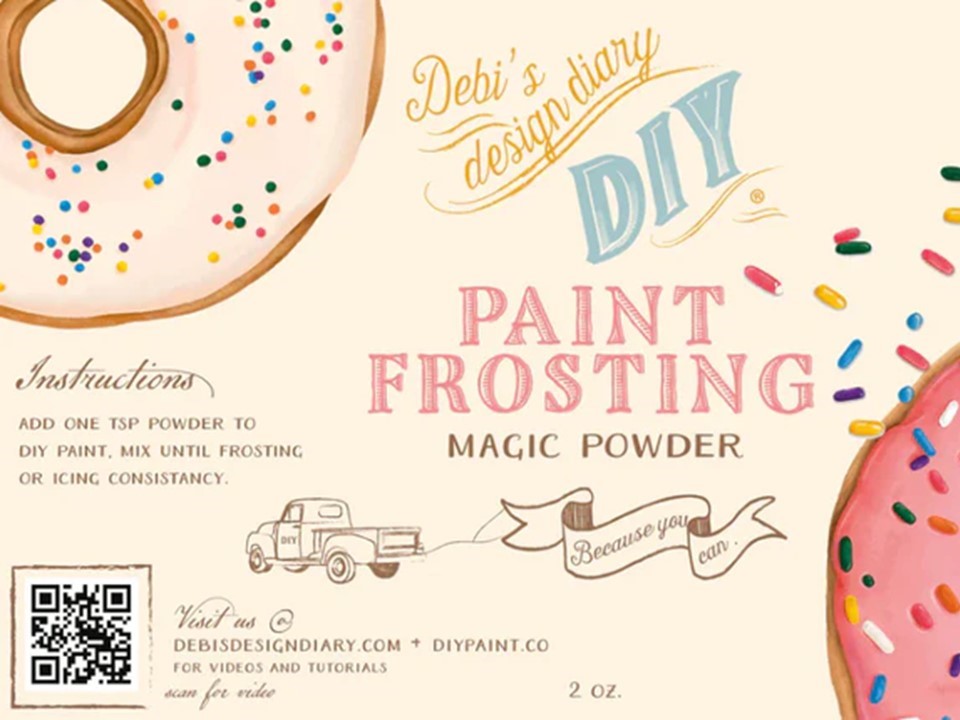 DIY Paint Frosting