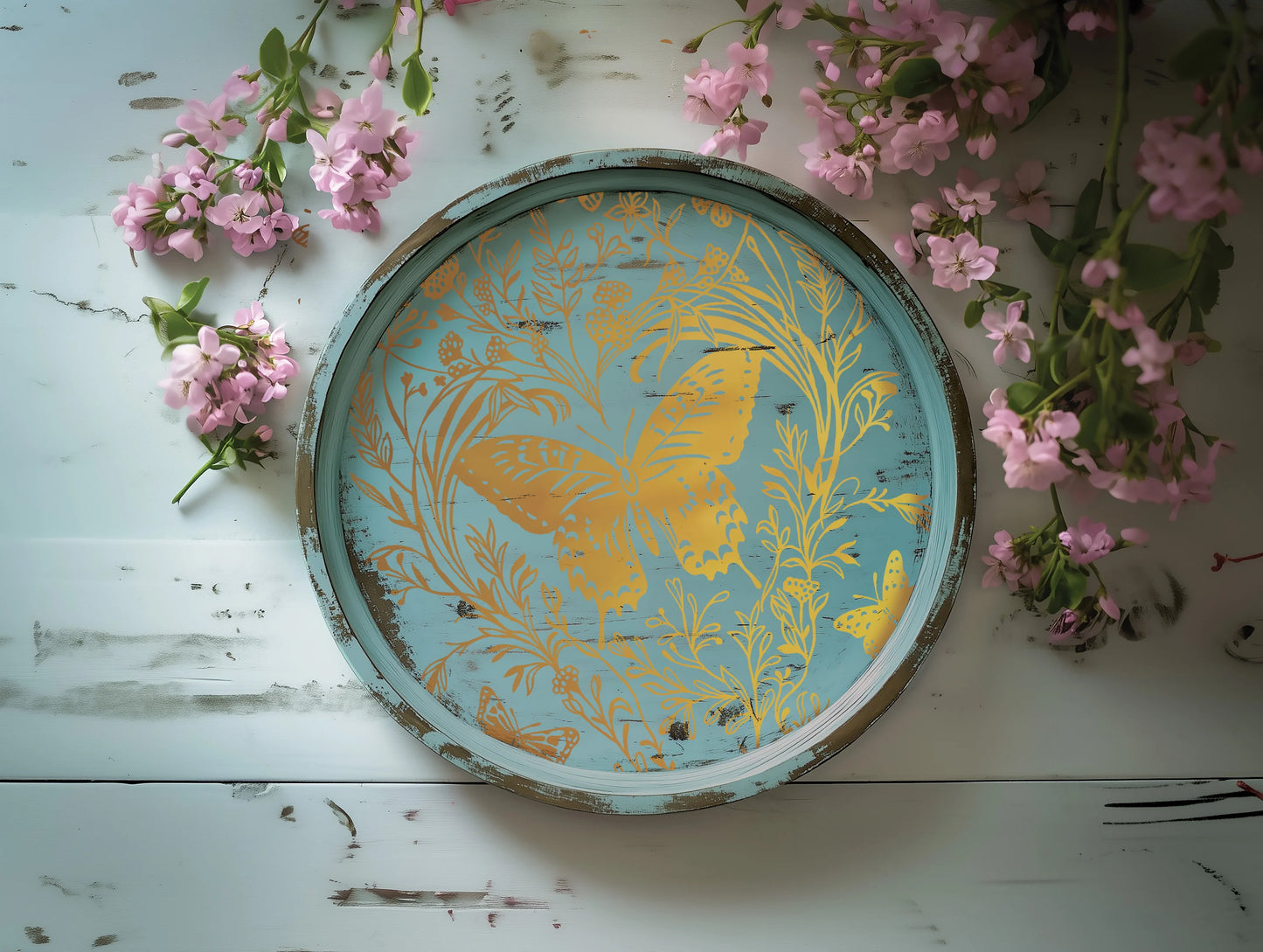 Gilded Transfer | PAPILLON | IOD Iron Orchid Designs