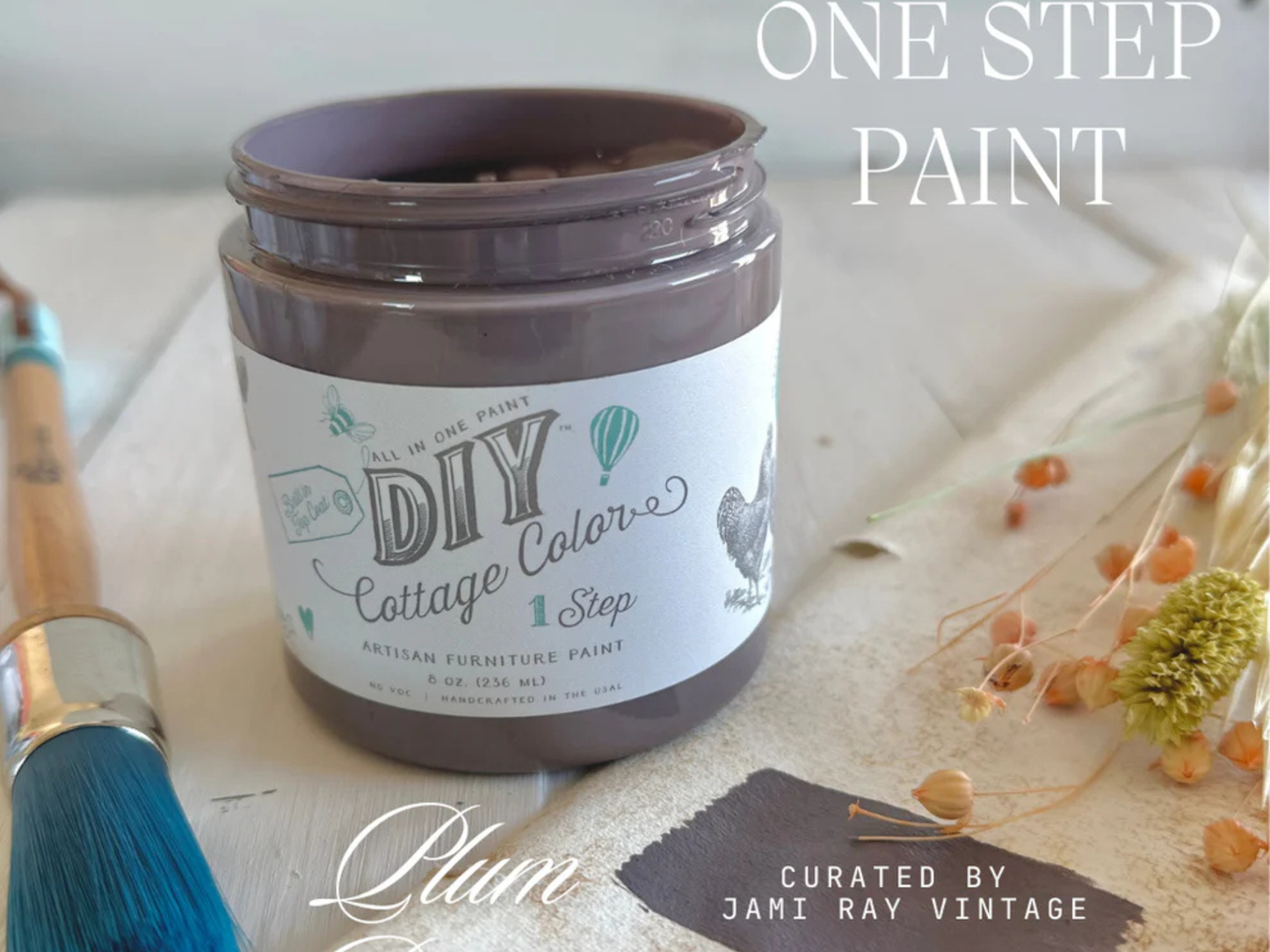 DIY Cottage Color Plum Pudding