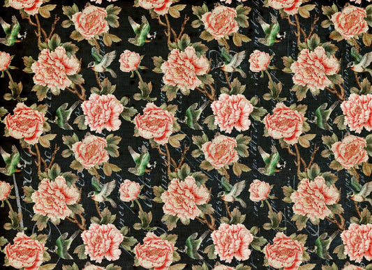 Posh Pattern - Roycycled Decoupage Paper FREE SHIPPING
