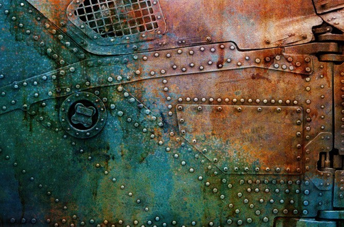 Rivets - Roycycled Decoupage Paper FREE SHIPPING
