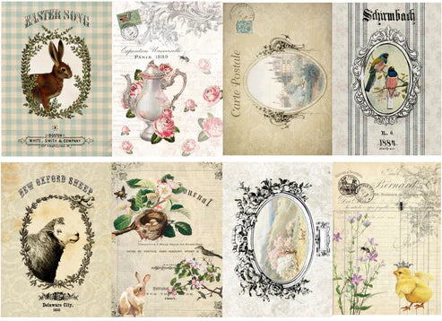 Spring Elements - Roycycled Decoupage Paper