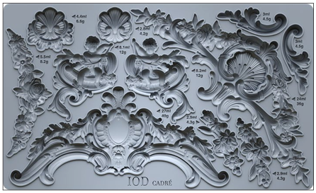 Mould | CADRE| IOD Iron Orchid Designs