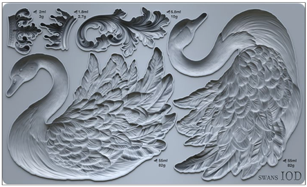 Mould | SWANS | IOD Iron Orchid Designs