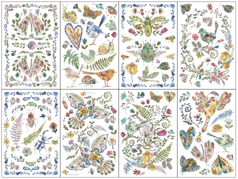 PRE-ORDER Transfer | FERN FABLES | IOD Iron Orchid Designs