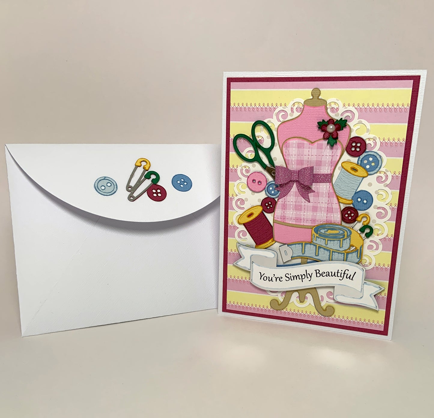 ALL OCCASION - Sew Lovely Dressform Card