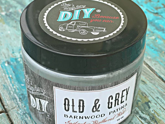 DIY Old & Grey Liquid Patina