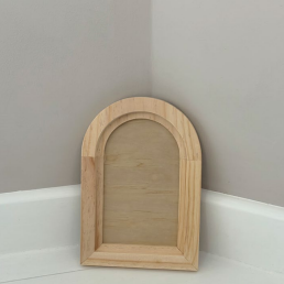 Wood Blanks | ARCHED WOOD GALLERY BLANK | IOD Iron Orchid Designs