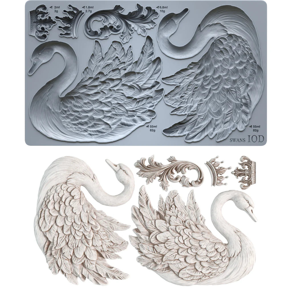 Mould | SWANS | IOD Iron Orchid Designs