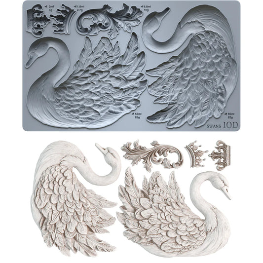 Mould | SWANS | IOD Iron Orchid Designs