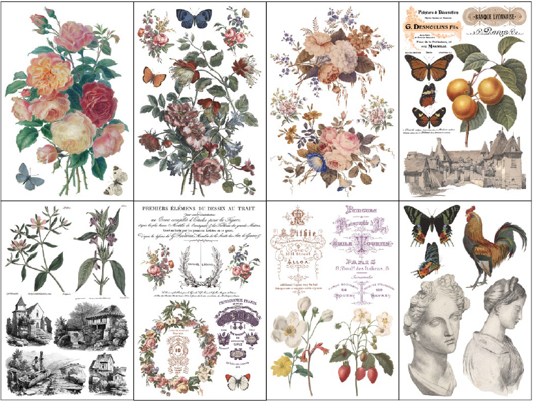 Transfer | SAINT OUEN | IOD Iron Orchid Designs