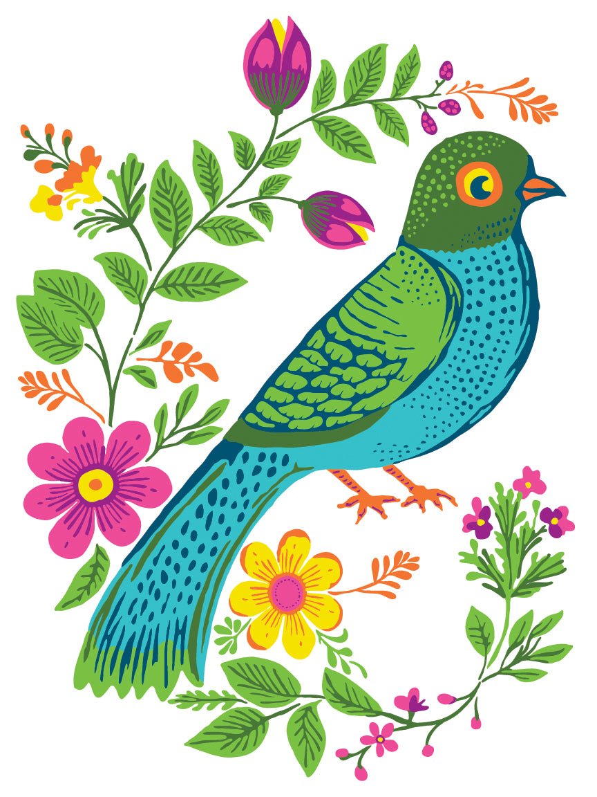 Paint Inlay | VIDA FLORA Designed by Debi Beard of DIY Paint | IOD Iron Orchid Designs