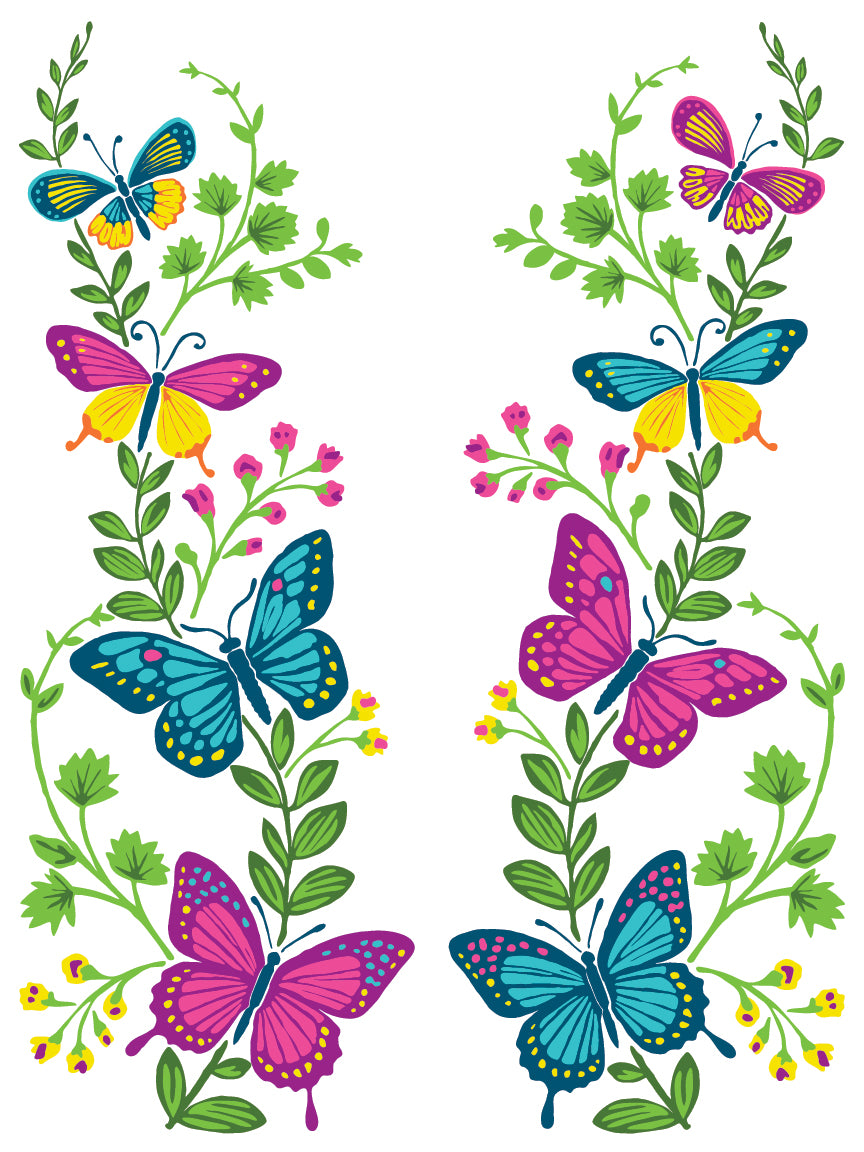 Paint Inlay | VIDA FLORA Designed by Debi Beard of DIY Paint | IOD Iron Orchid Designs