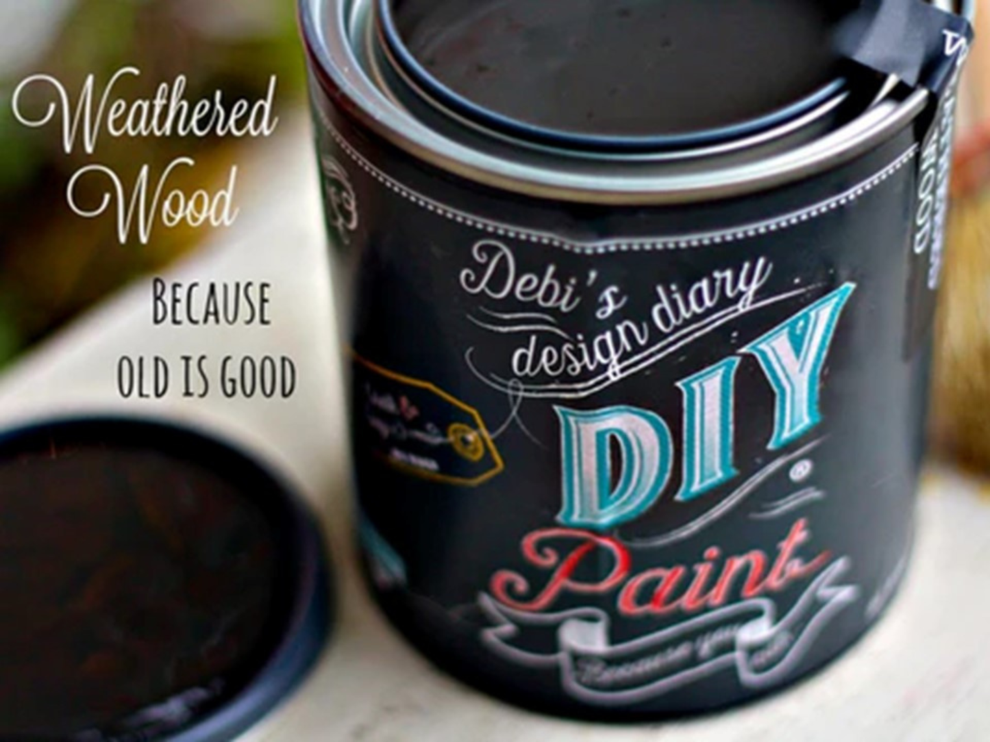 DIY Weathered Wood