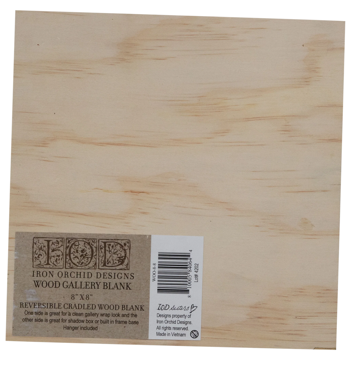 Wood Blanks (7 Sizes) | Wood Art Panels | IOD Iron Orchid Designs