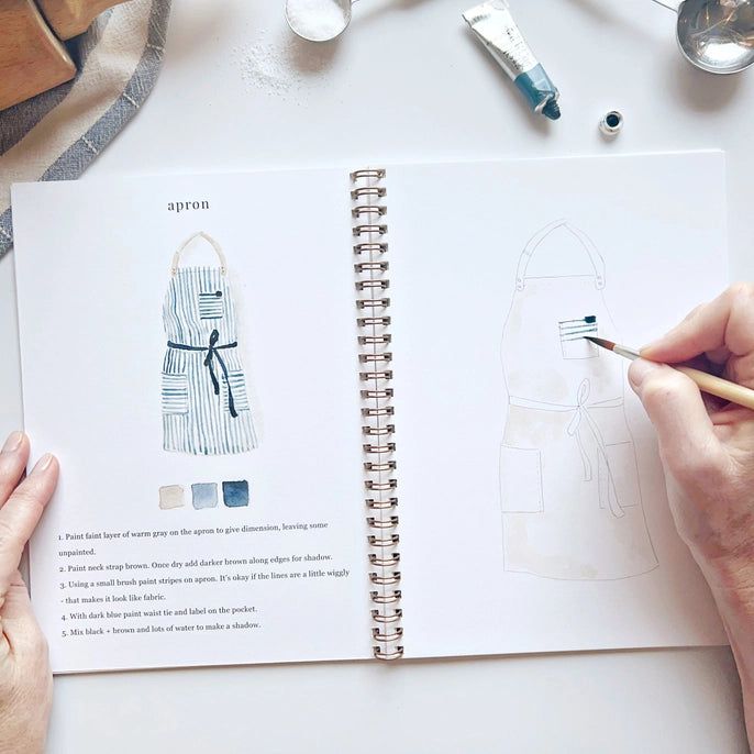 Emily Lex Studio | BAKING Watercolor Workbook