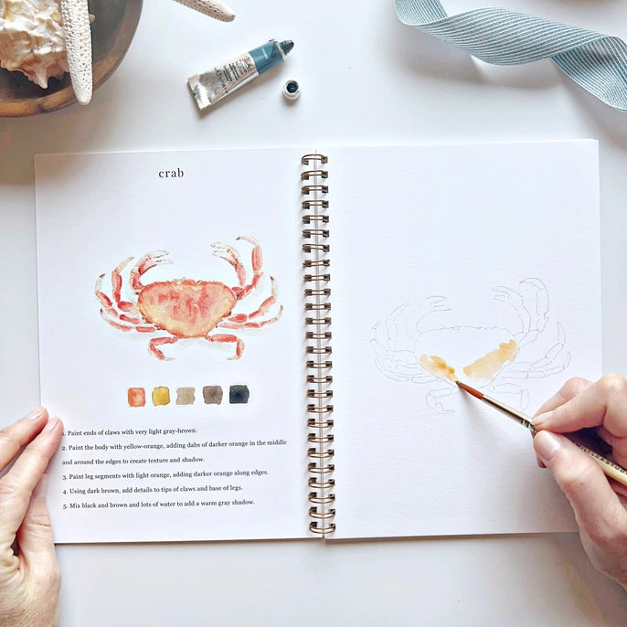 Emily Lex Studio | SEASIDE Watercolor Workbook