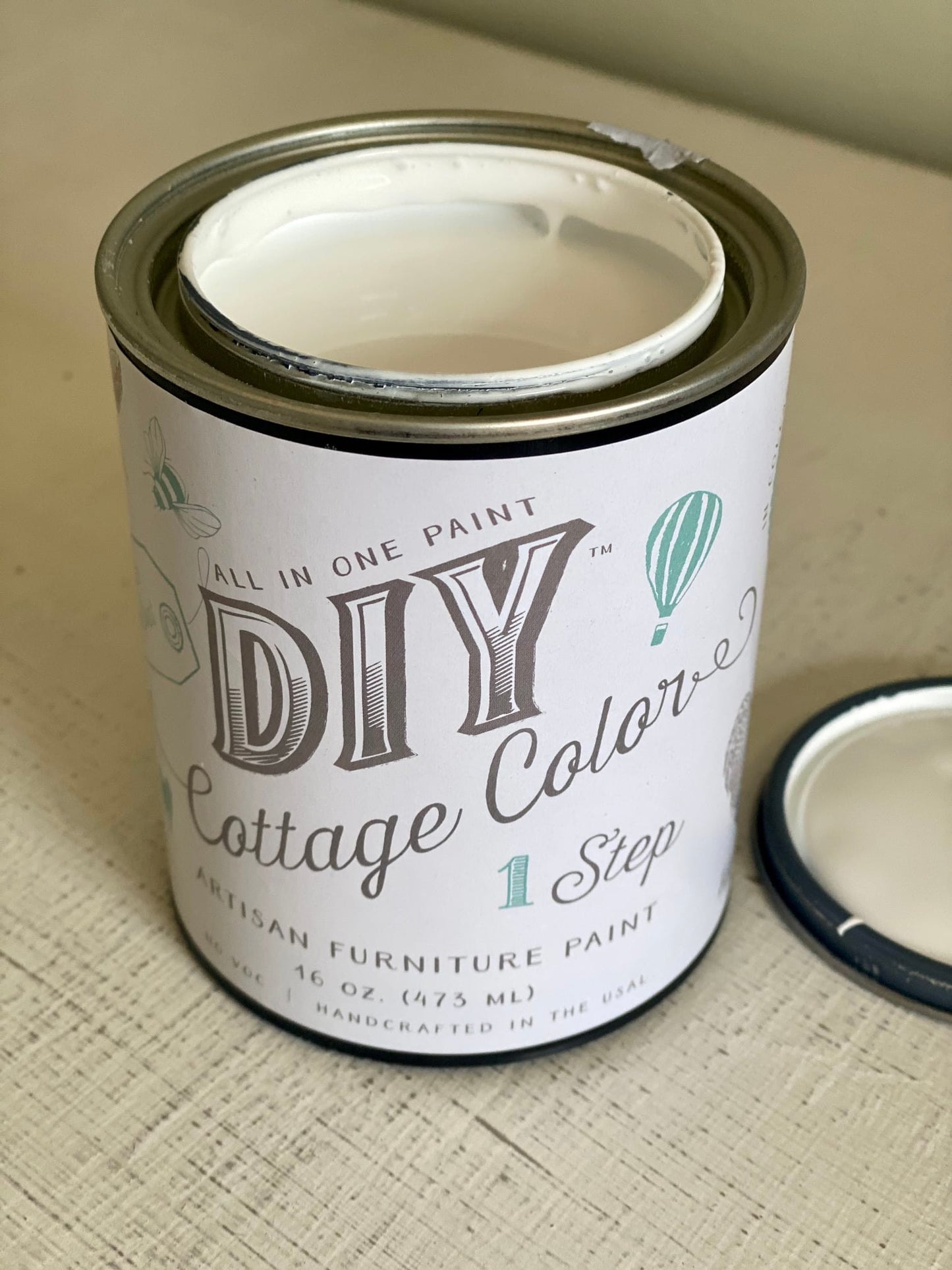 DIY Cottage Color White Linen