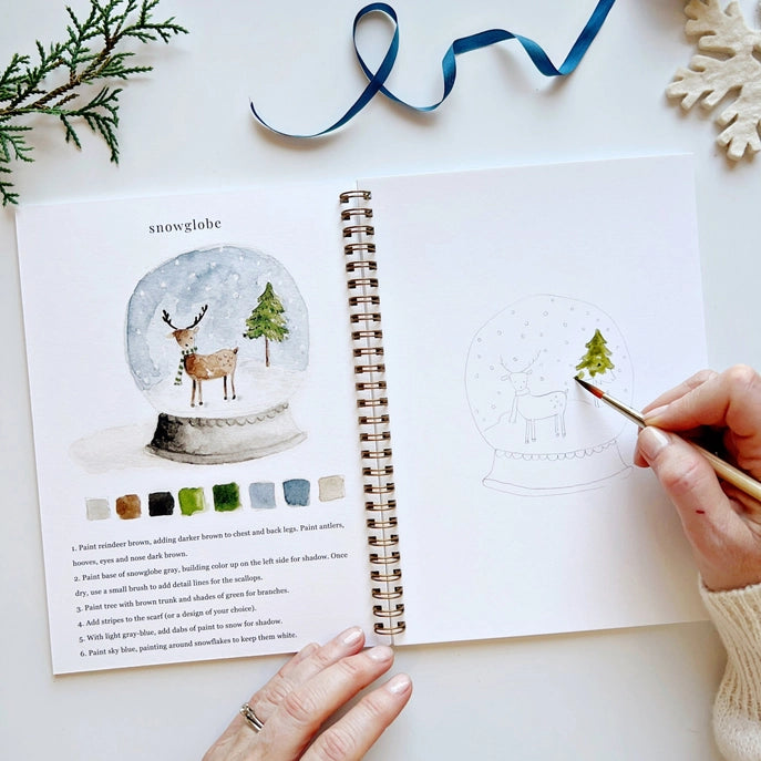 Emily Lex Studio | WINTER Watercolor Workbook