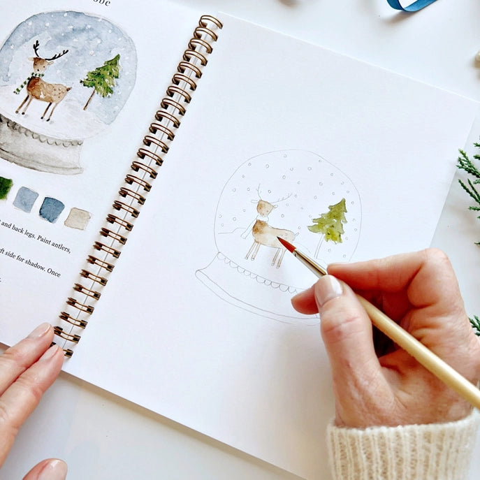 Emily Lex Studio | WINTER Watercolor Workbook