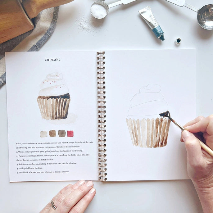 Emily Lex Studio | BAKING Watercolor Workbook