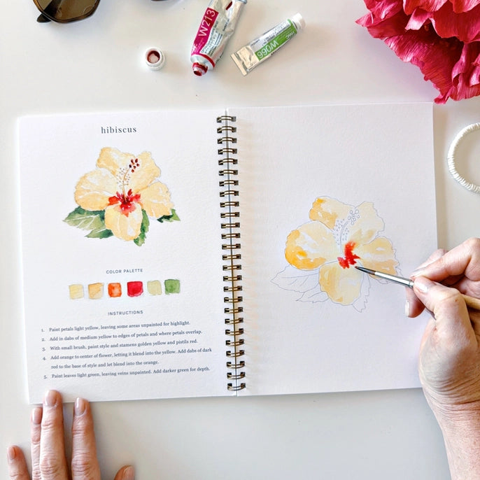 Emily Lex Studio | TROPICAL Watercolor Workbook