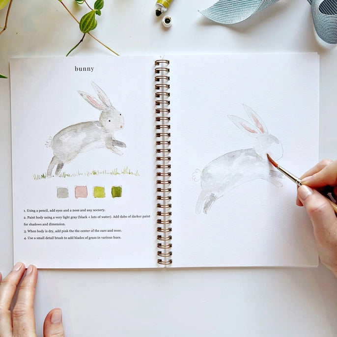 Emily Lex Studio | ANIMALS Watercolor Workbook